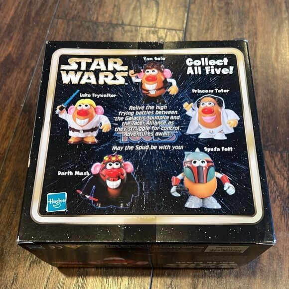 STAR WARS Darth Mash 2007 Mr. Potato Head Playskool Disney Star New in box - Picture 7 of 9